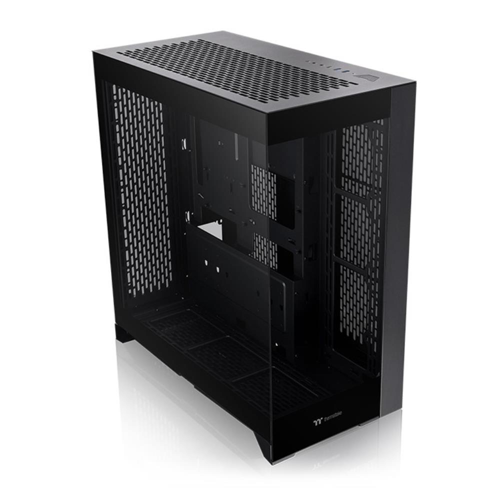 Thermaltake CTE E600 MX PCI-E 4.0 Dual 90 Derece Riser Kablolu Mesh Siyah E-ATX Kasa