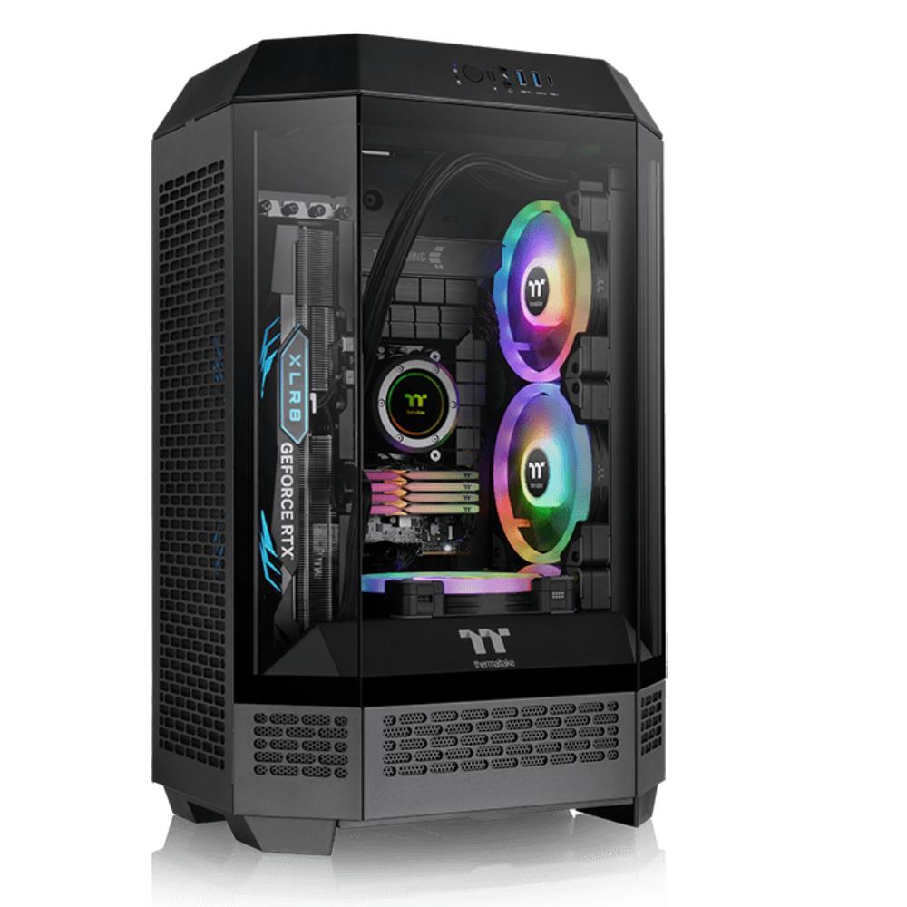 Thermaltake The Tower 300 USB 3.2 Type-C Siyah Micro ATX Bilgisayar Kasası