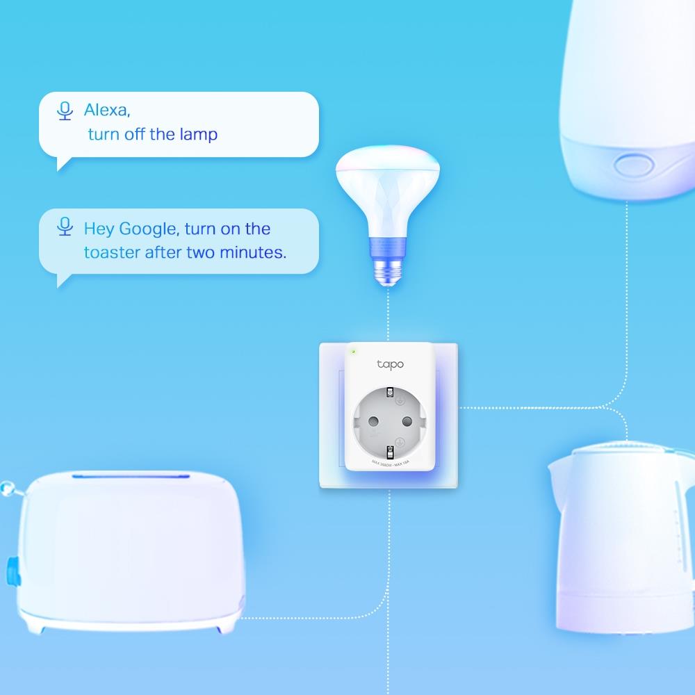 TP-LINK Tapo P110 Mini Akıllı Wi-Fi Priz (2li Paket)