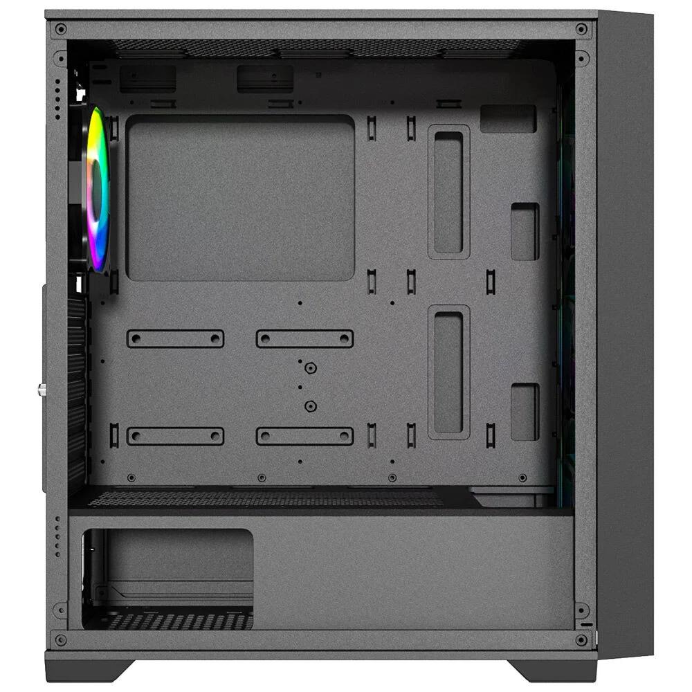 PowerBoost PB-P711B USB 3.0 Mesh FRGB Gaming ATX Mid Tower Kasa