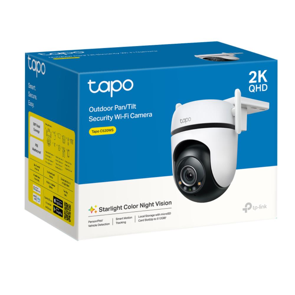 TP-LINK Tapo C520WS Dış Mekan Pan/Tilt Güvenlik Wi-Fi Kamera