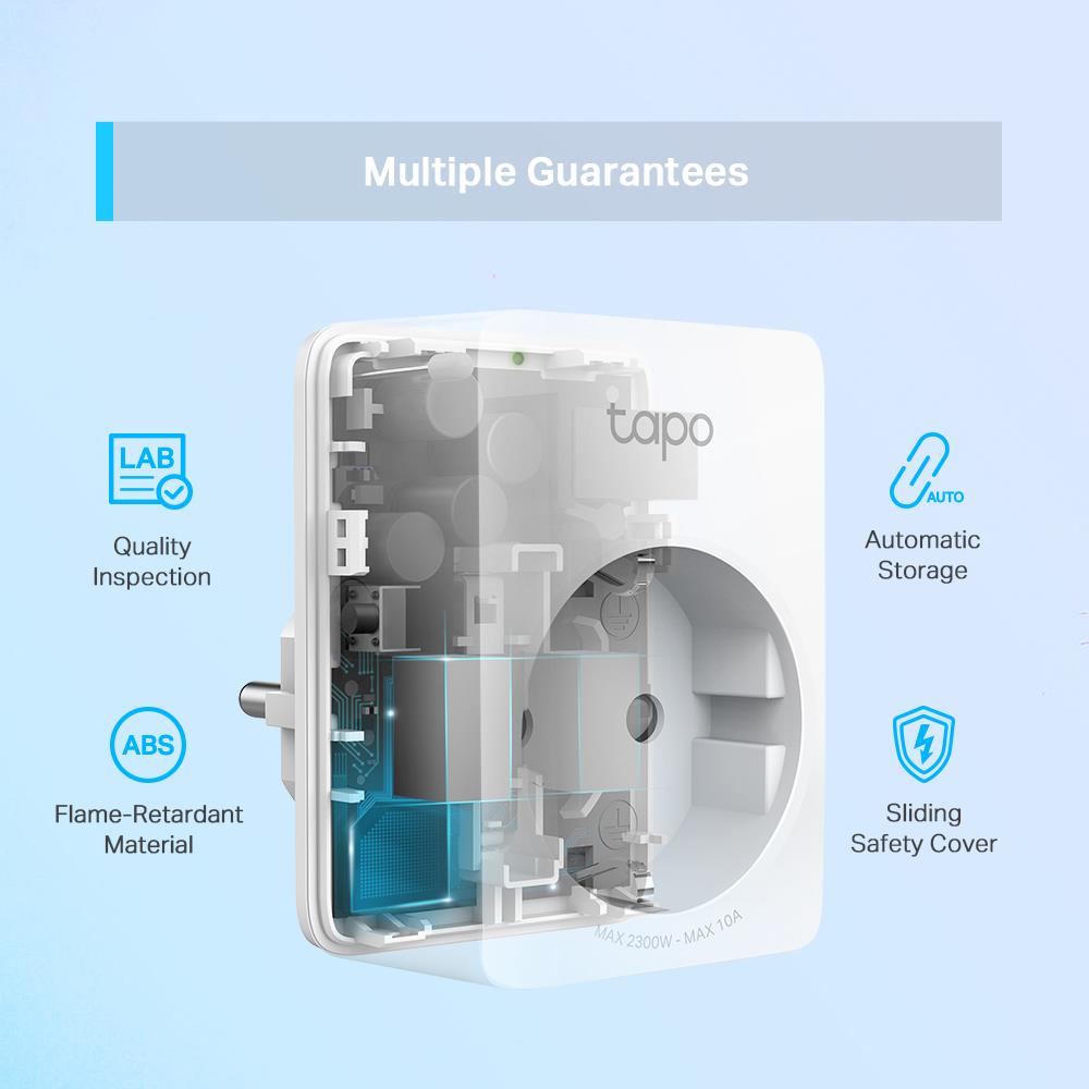TP-LINK TAPO P100 Akıllı Priz (4lü)