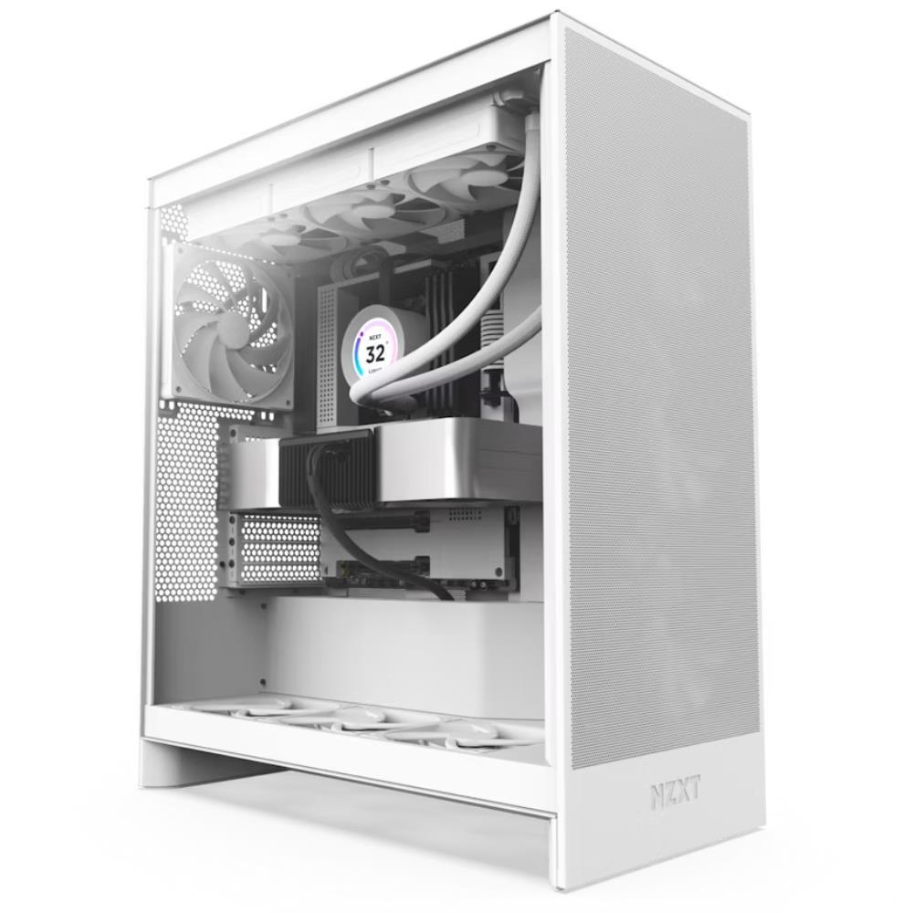 NZXT H7 Flow 2024 Edition 750W 80+ Bronze 3.2 Beyaz ATX Kasa