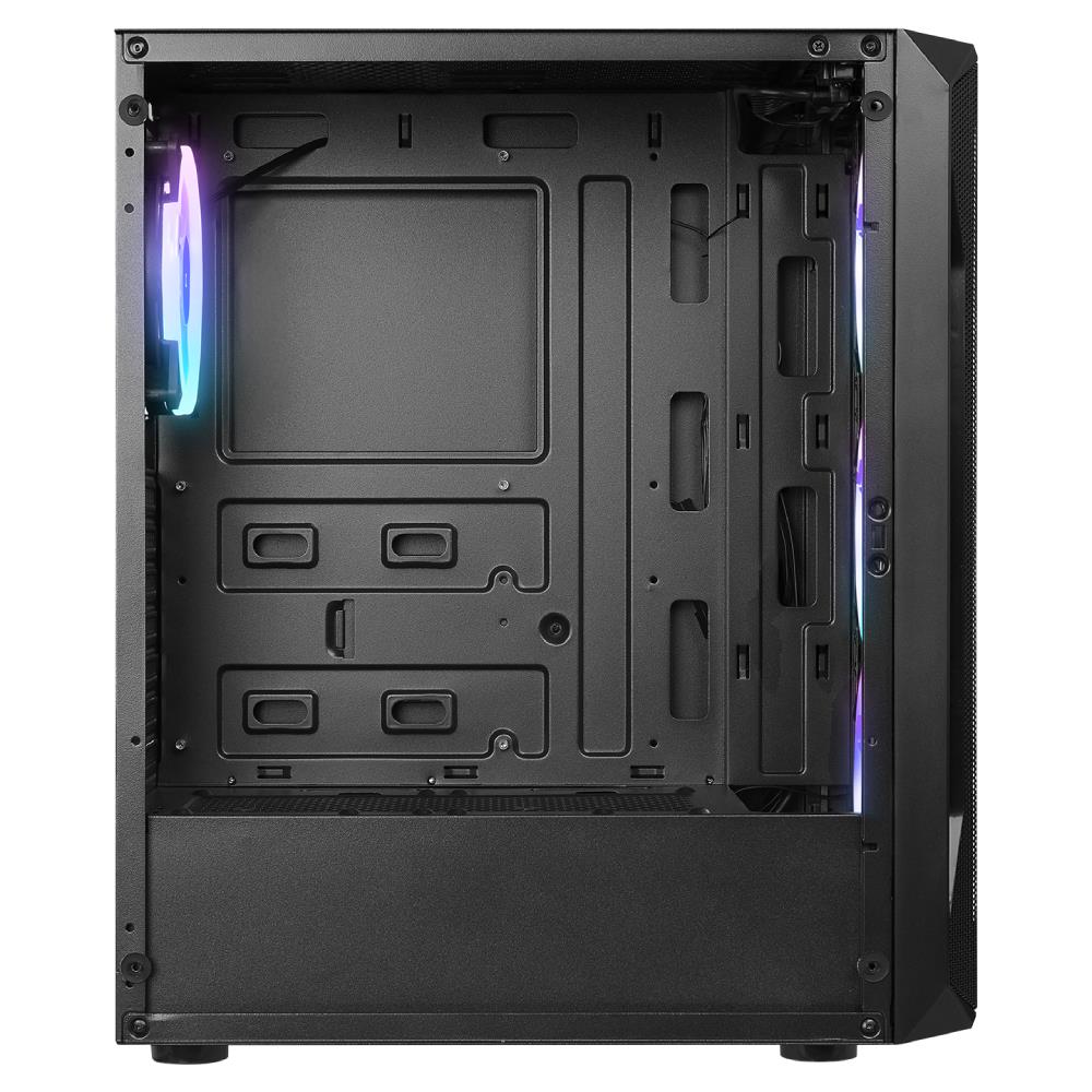 Everest X-RACER PEAK 600W Temperli Camlı RGB ATX Mid Tower Gaming Kasa