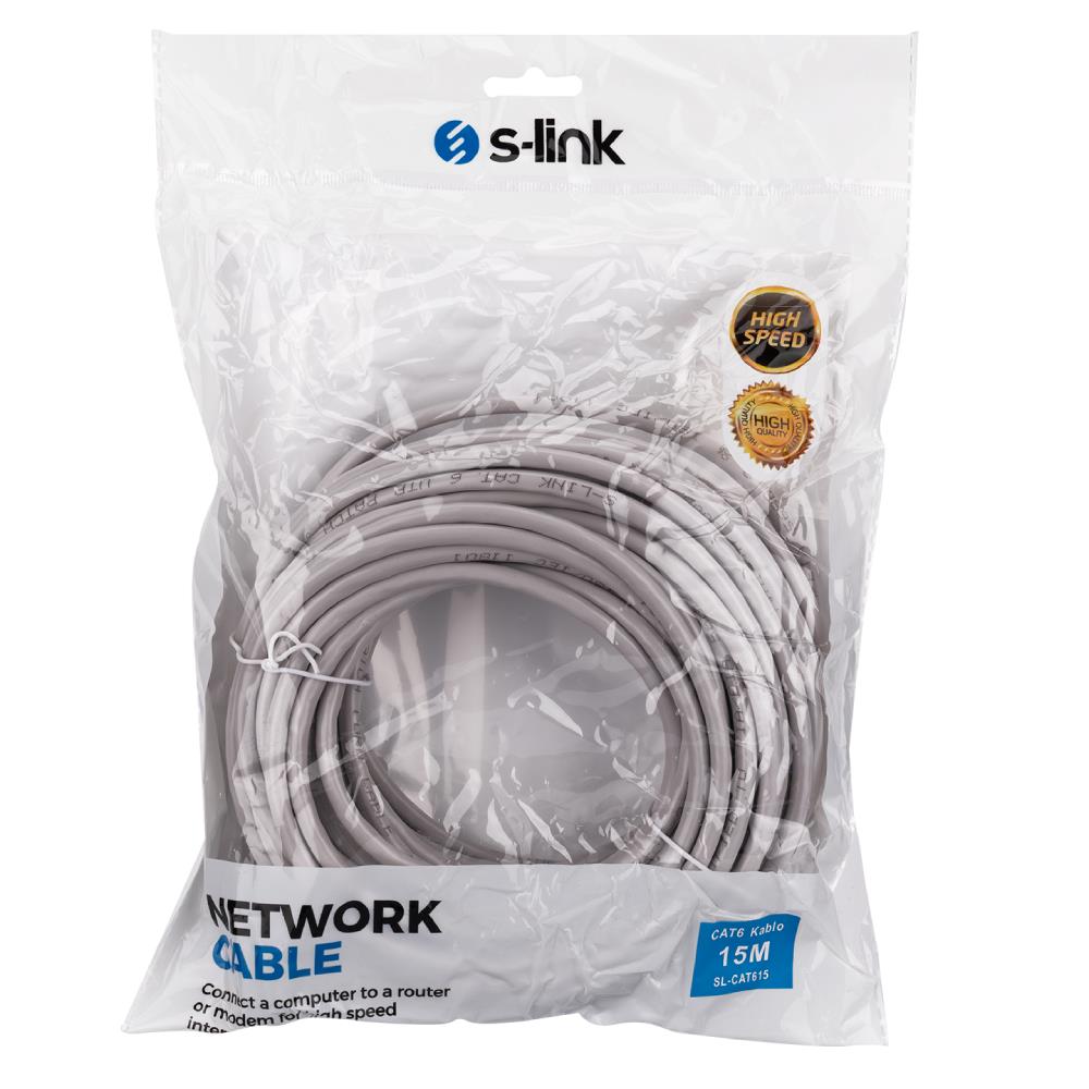 S-LINK SL-CAT615 15m CAT6 Kablo