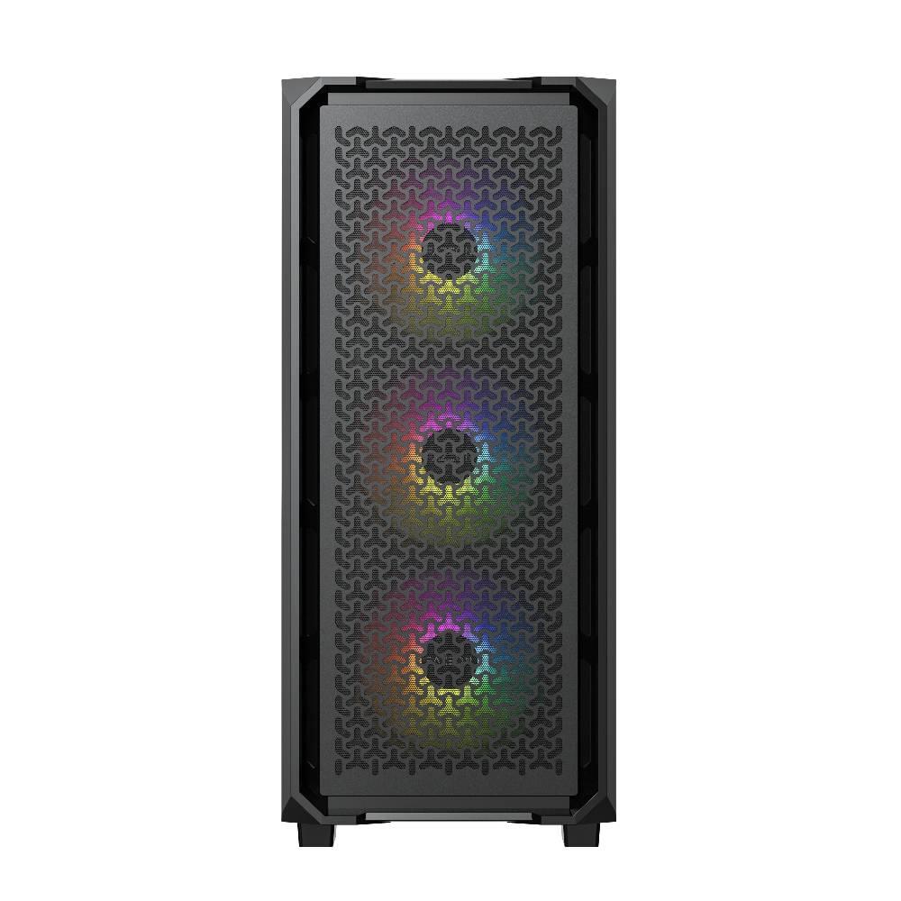 FAZEON F10 650W 80+ Bronze Tempered Glass Mesh 4x ARGB Fanlı USB 3.0 ATX Bilgisayar Kasası