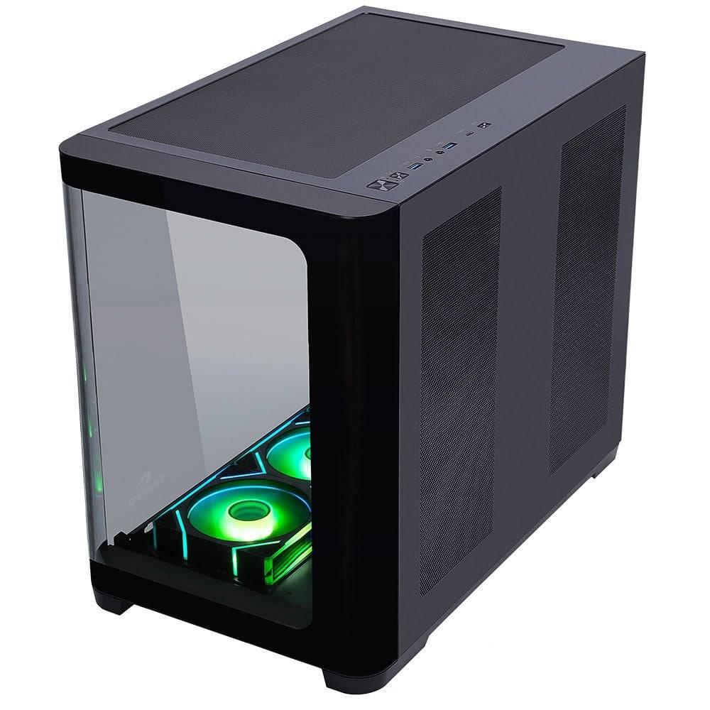 GameBooster GB-G2851BB Sea View USB 3.0 7x ARGB Fanlı ATX Mid Tower Siyah Kasa + 850w 80+ Gold Gen5 PSU