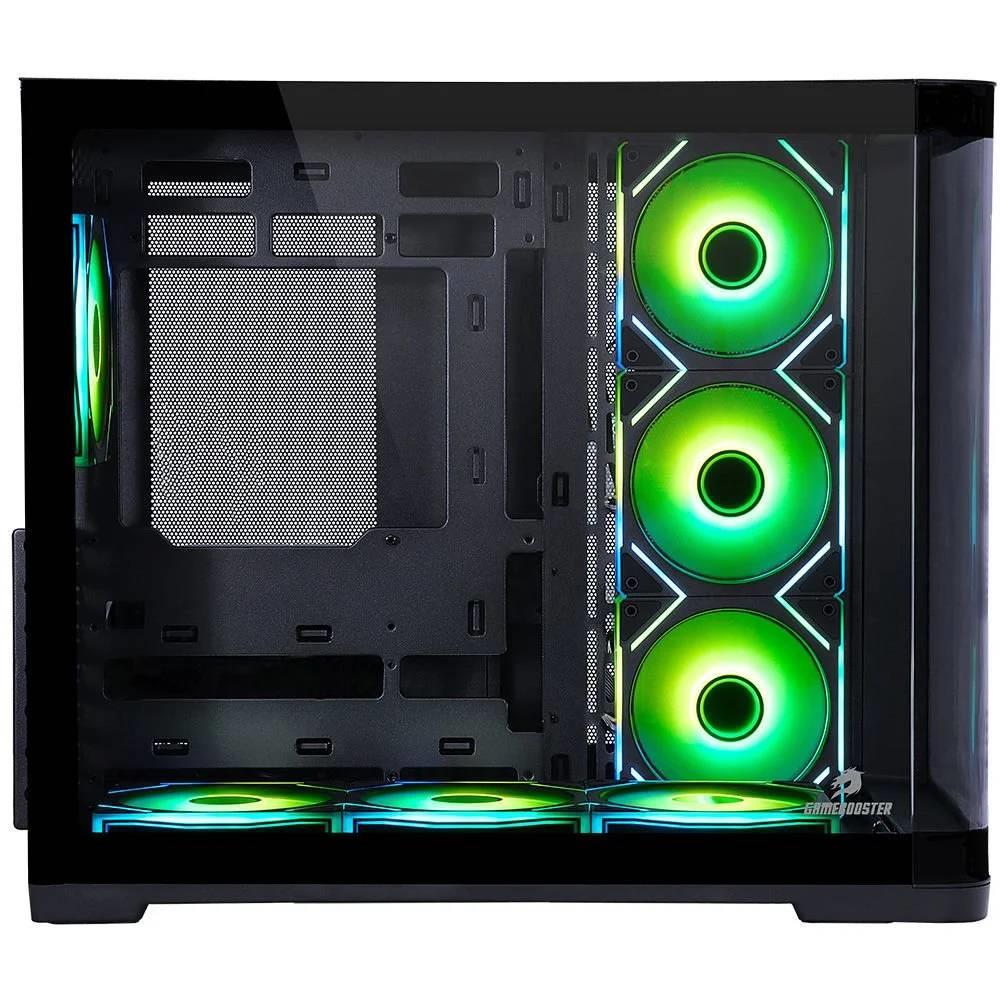 GameBooster GB-G2851BB Sea View USB 3.0 7x ARGB Fanlı ATX Mid Tower Siyah Kasa + 850w 80+ Gold Gen5 PSU