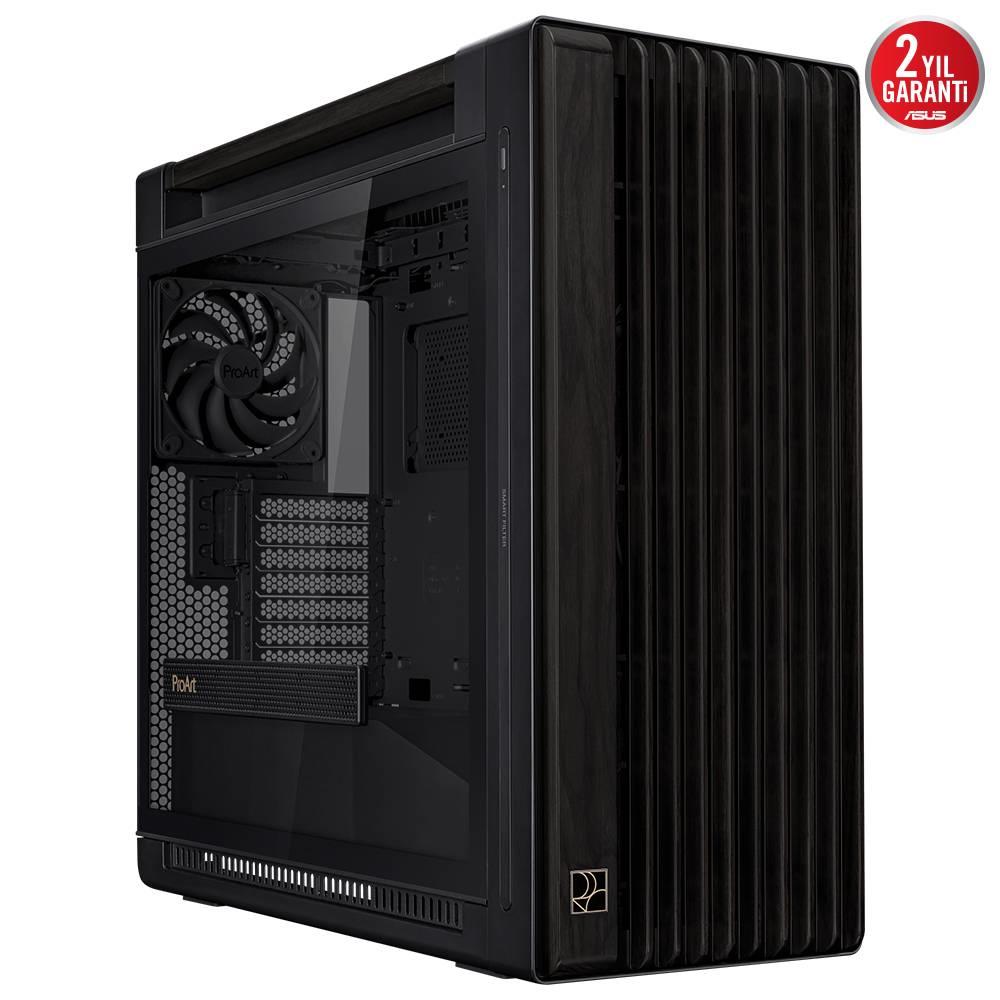 ASUS ProArt PA602 Wood Edition USB 3.2 USB C Tempered Glass ATX Mid Tower Kasa
