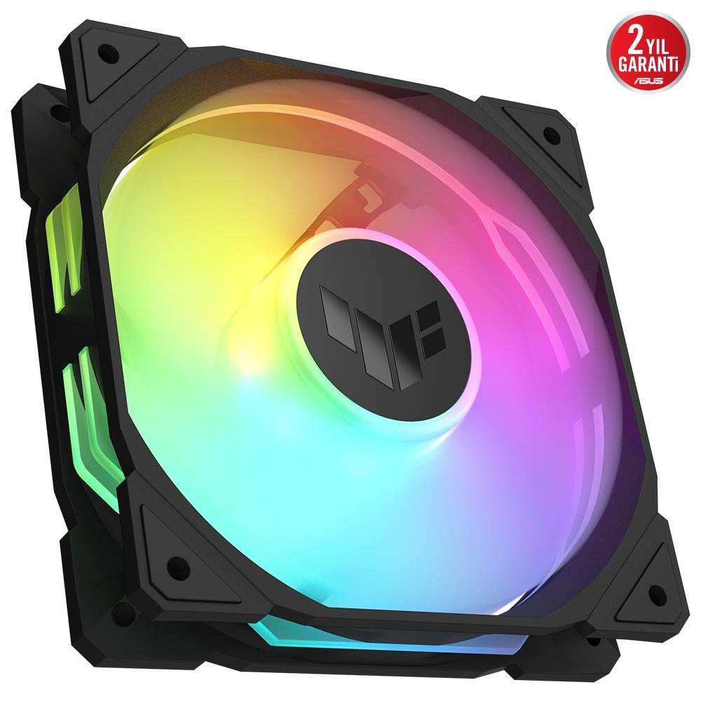 ASUS TUF GAMING TR120 Reverse ARGB 120mm Siyah Kasa Fanı