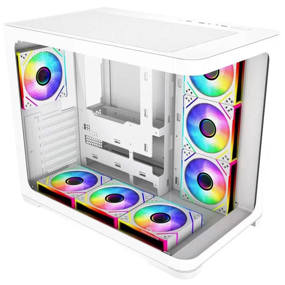 GameBooster GB-G2851BW Sea View USB 3.0 7x ARGB Fanlı ATX Mid Tower Beyaz Kasa + 850w 80+ Gold Gen5 PSU