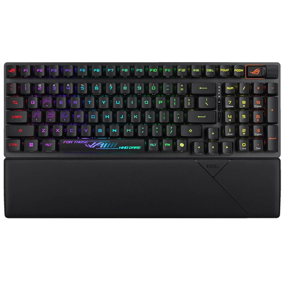 ASUS ROG Strix Scope II 96 RX Wireless ROG RX Optical Mechanical Switch Türkçe RGB Mekanik Kablosuz Gaming Klavye