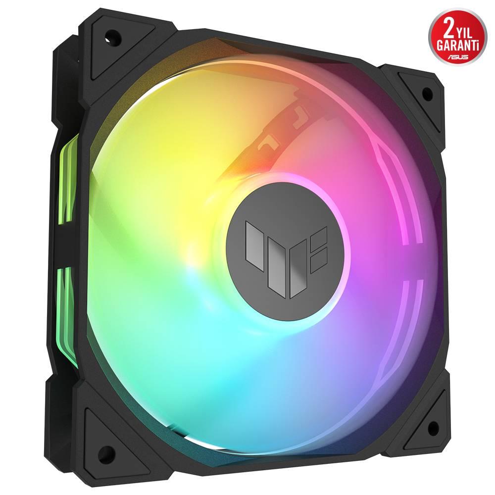 ASUS TUF GAMING TR120 Reverse ARGB 120mm Siyah Kasa Fanı