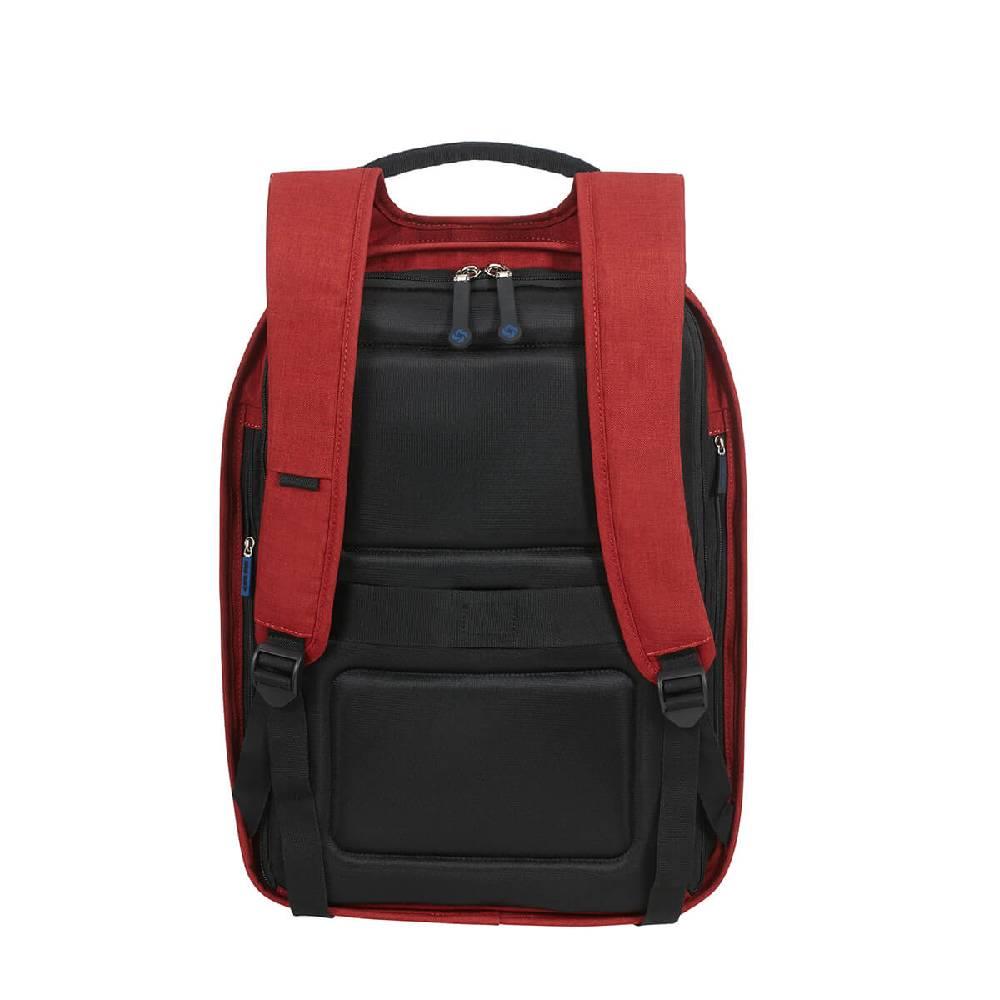 SAMSONITE Securipak 15.6" USB Girişli Kırmızı Notebook Sırt Çantası