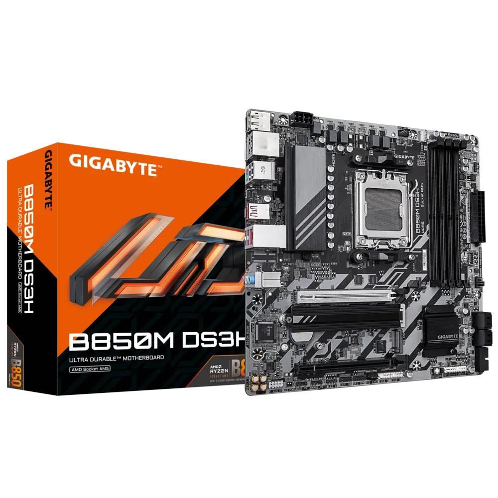 GIGABYTE B850M DS3H 8200MHz OC DDR5 Soket AM5 M.2 HDMI DP mATX Anakart