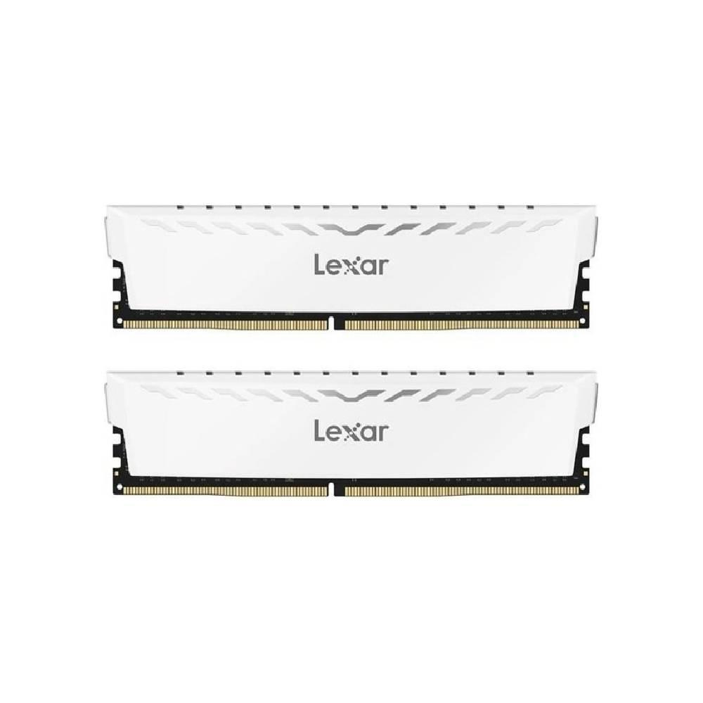 Lexar 16GB (2x8GB) Thor White 3600MHz CL18 DDR4 Beyaz Dual Kit Ram