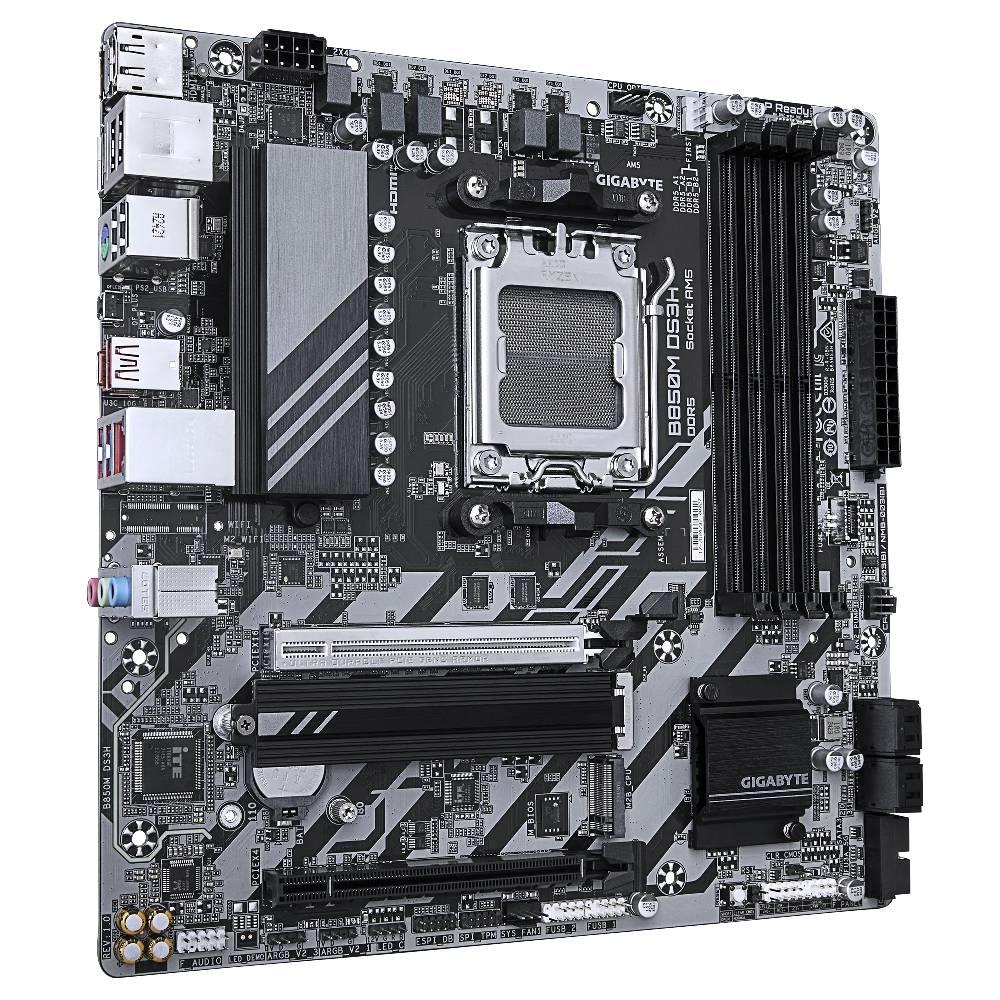 GIGABYTE B850M DS3H 8200MHz OC DDR5 Soket AM5 M.2 HDMI DP mATX Anakart
