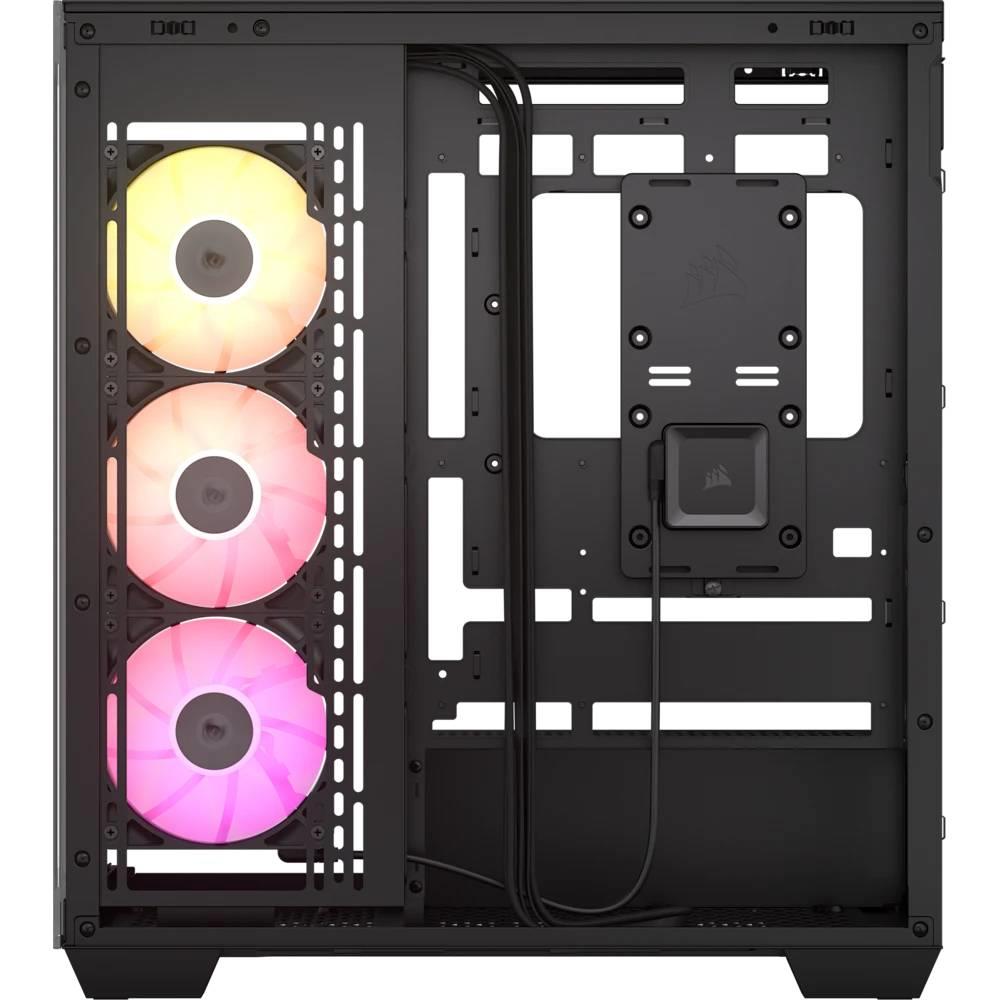 CORSAIR iCUE LINK 3500X RGB Tempered Glass USB 3.2 Type-C Siyah Mid Tower ATX Kasa
