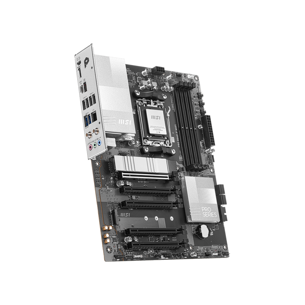 MSI PRO B840-P WIFI 8000MHz OC DDR5 Soket AM5 M.2 USB-C HDMI ATX Anakart