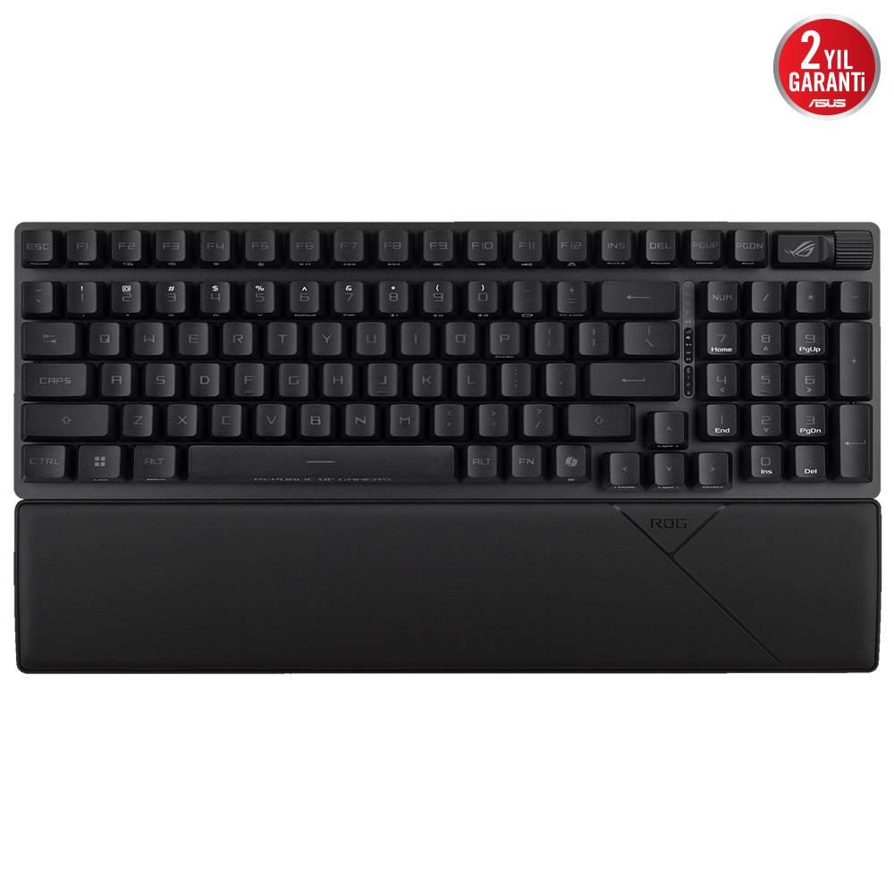 ASUS ROG Strix Scope II 96 RX Wireless ROG RX Optical Mechanical Switch Türkçe RGB Mekanik Kablosuz Gaming Klavye