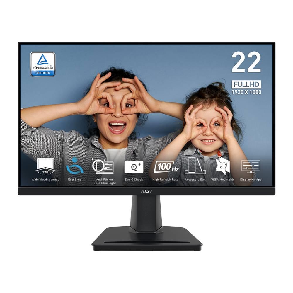 MSI PRO MP225V 21.5" 100Hz 1ms HDMI D-Sub AdaptiveSync FHD VA Monitör