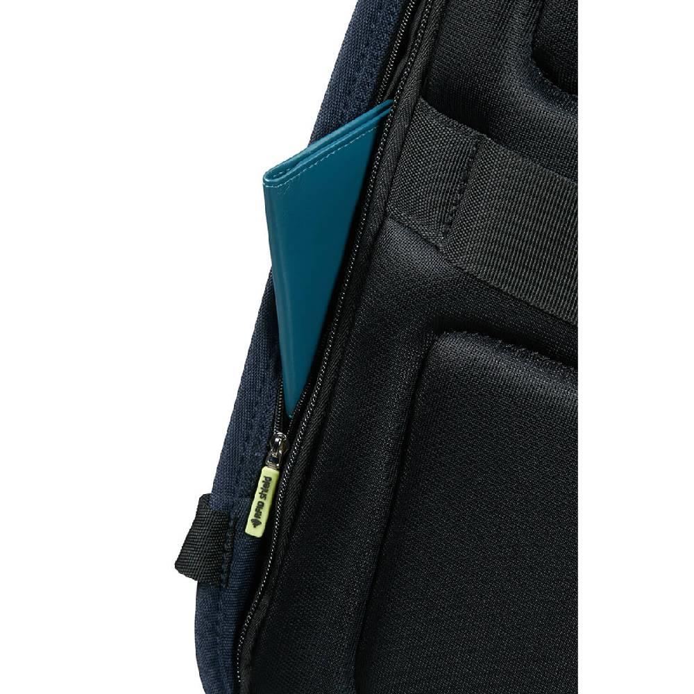SAMSONITE Securipak 15.6" USB Girişli Mavi Notebook Sırt Çantası