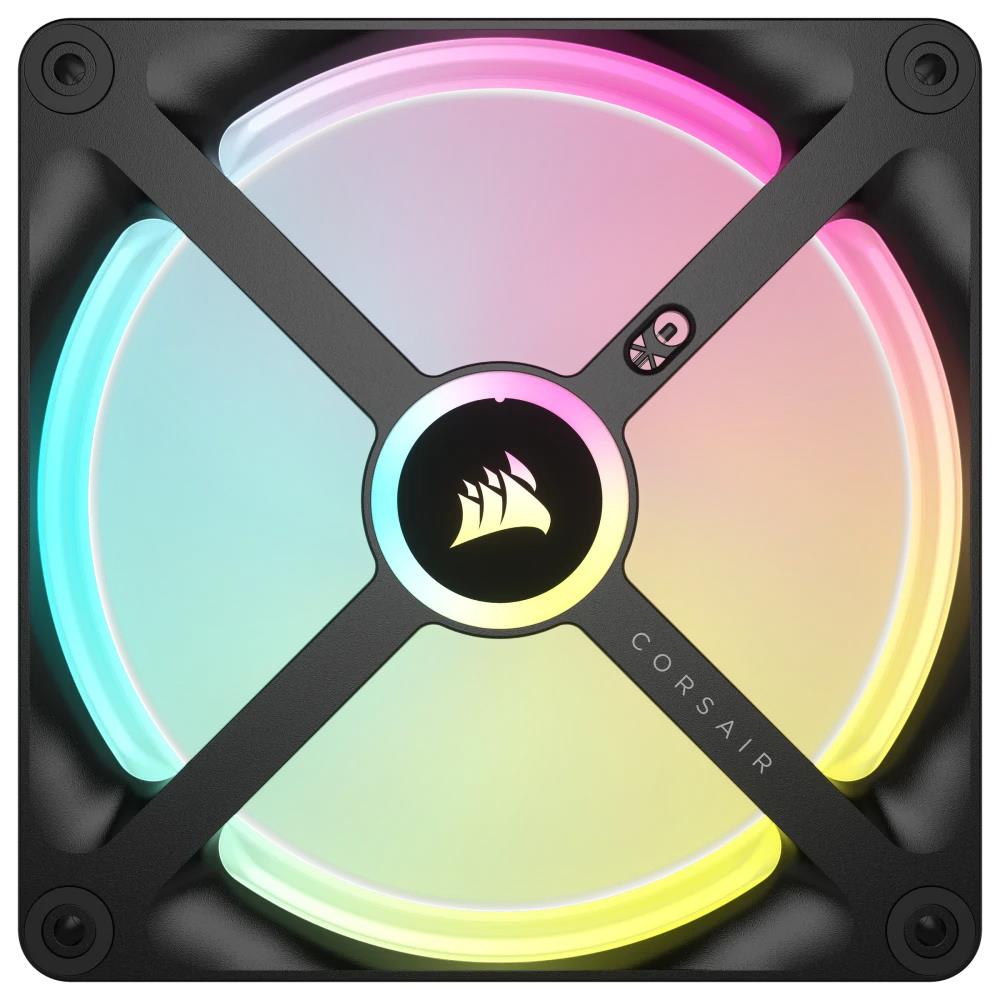CORSAIR iCUE LINK QX140 RGB 140mm PWM Siyah Kasa Fanı