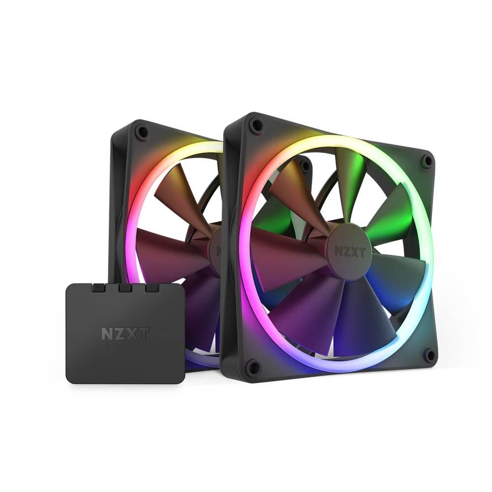NZXT F140 RGB 140mm Siyah İkili Kasa Fanı