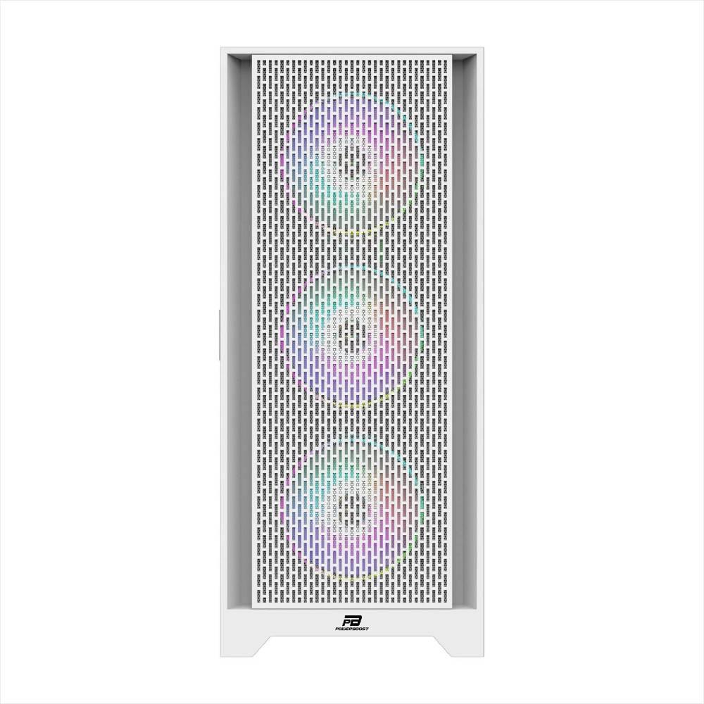 PowerBoost PB-P1601BW 750W 80+ USB 3.0 Mesh ARGB E-ATX Beyaz Kasa