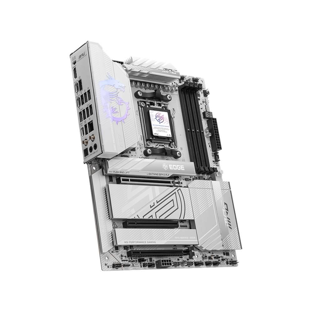 MSI MPG X870E EDGE TI WIFI 8400MHz(OC) DDR5 Soket AM5 M.2 HDMI USB4 ATX Anakart
