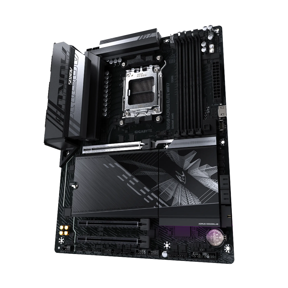 GIGABYTE B850 AORUS ELITE WIFI7 8200MHz OC DDR5 Soket AM5 M.2 USB-C HDMI DP ATX Anakart