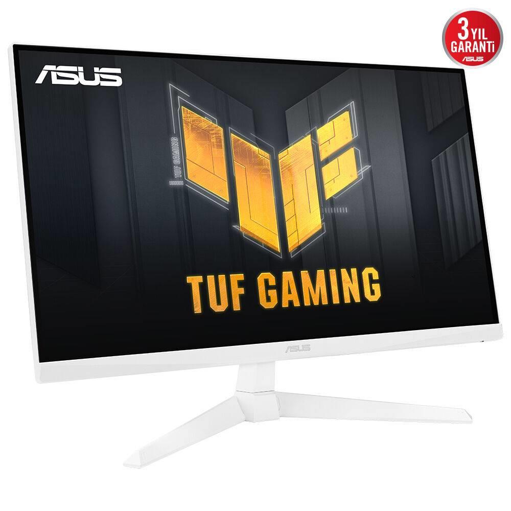 ASUS TUF Gaming VG249Q3A-W 23.8" 180Hz 1ms HDMI DP AdaptiveSync FHD IPS Beyaz Gaming Monitör