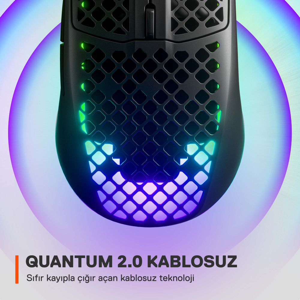 SteelSeries Aerox 3 Onyx Kablosuz Gaming Mouse