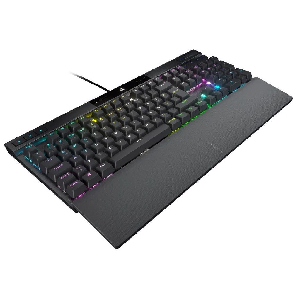 CORSAIR K70 PRO Optik-Mekanik Polikarbonat Tuş RGB Siyah Türkçe Gaming Klavye