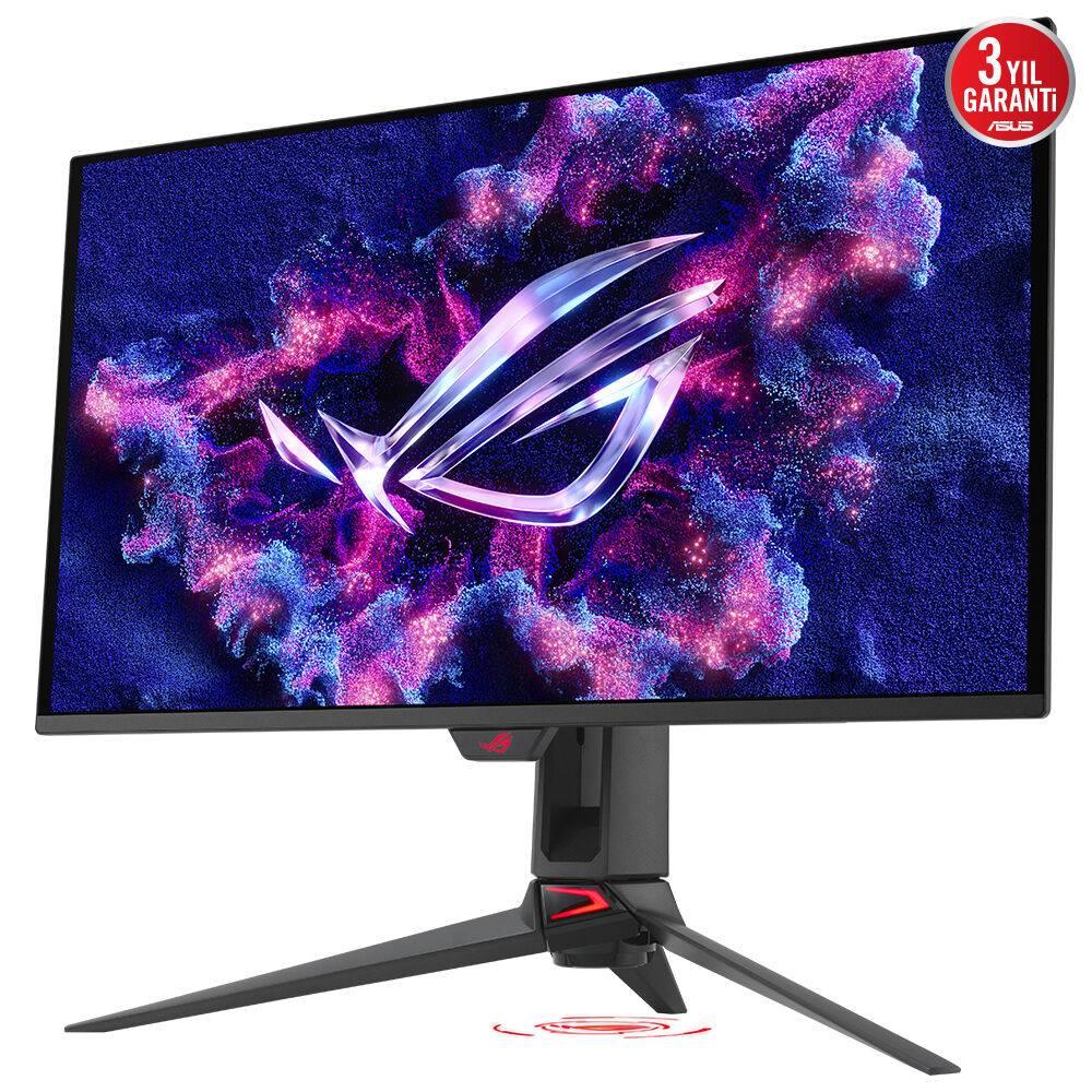 ASUS ROG Swift OLED PG27UCDM 27" 240Hz 0.03ms HDMI DP USB-C USB3.2 G-Sync FreeSync Premium Pro Pivot Aura RGB HDR10 UHD QD-OLED Gaming Monitör