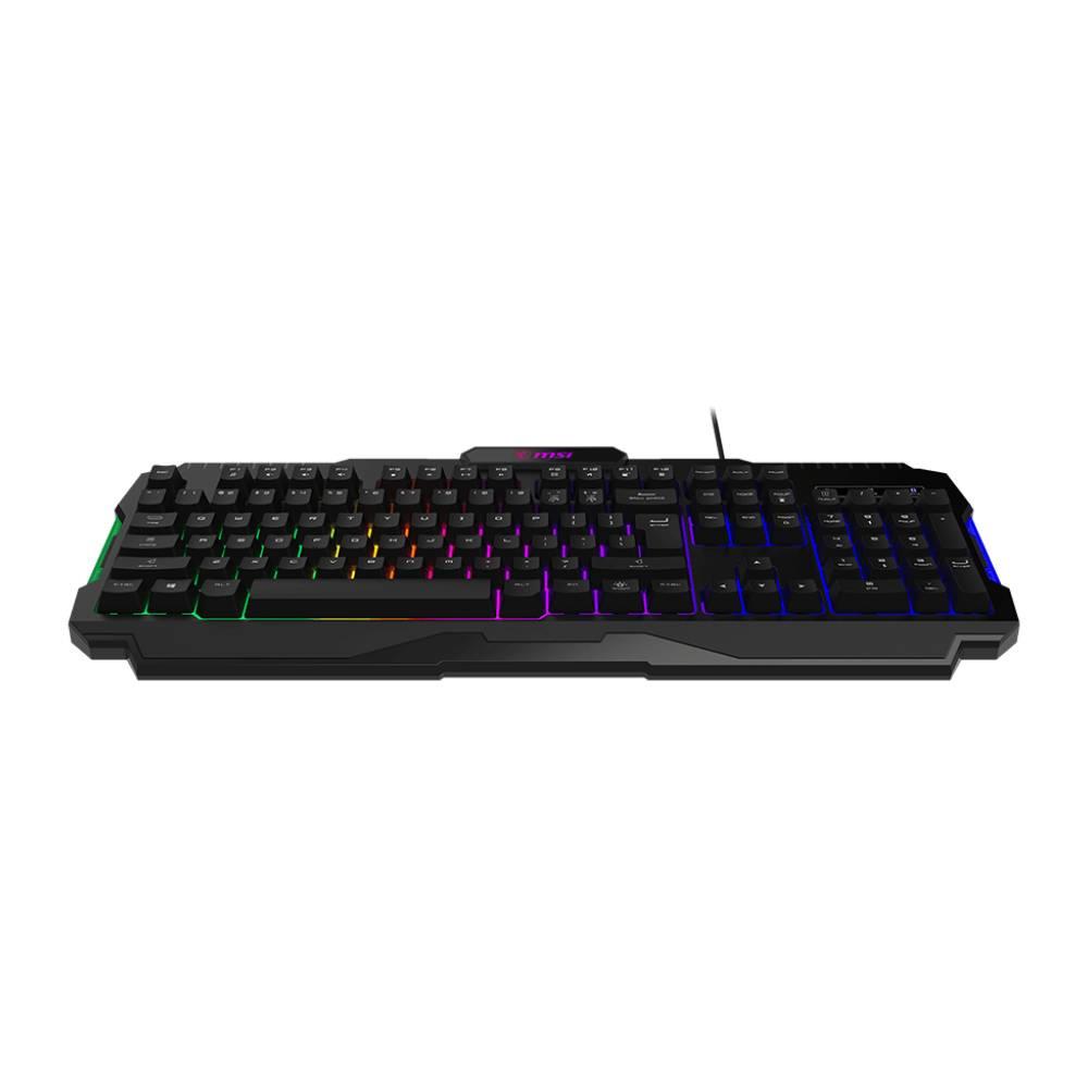 MSI FORGE GK100 Membrane RGB Mekanik Kablolu Gaming Klavye
