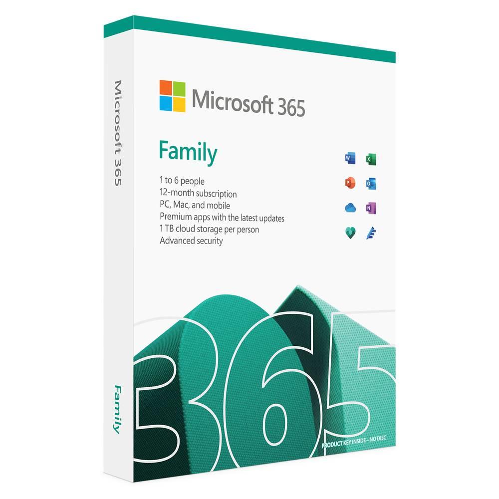 Microsoft Office 365 Aile Türkçe Kutu 6 Kullanıcı 1 Yıl