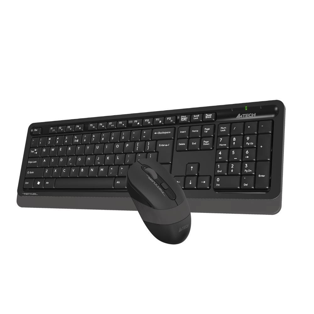 A4 Tech Fsytler FG1010 Gri Türkçe Q Kablosuz Klavye Mouse Set