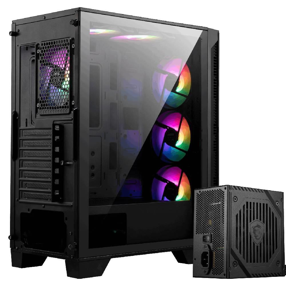 MSI MAG FORGE 120A B65 650W 80+ Tempered Glass RGB Fan USB 3.2 ATX Bilgisayar Kasası