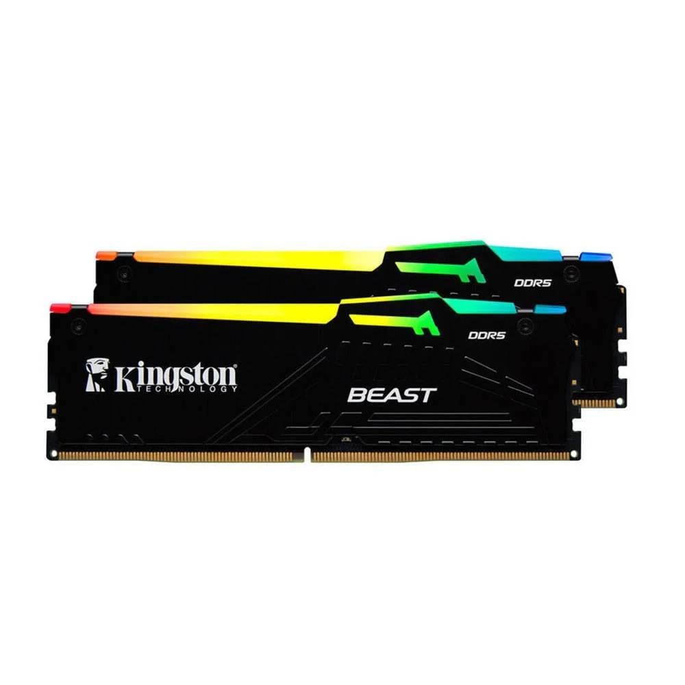 Kingston 64GB(2x32) Beast RGB EXPO 6000MHz CL36 DDR5 Dual Kit Ram