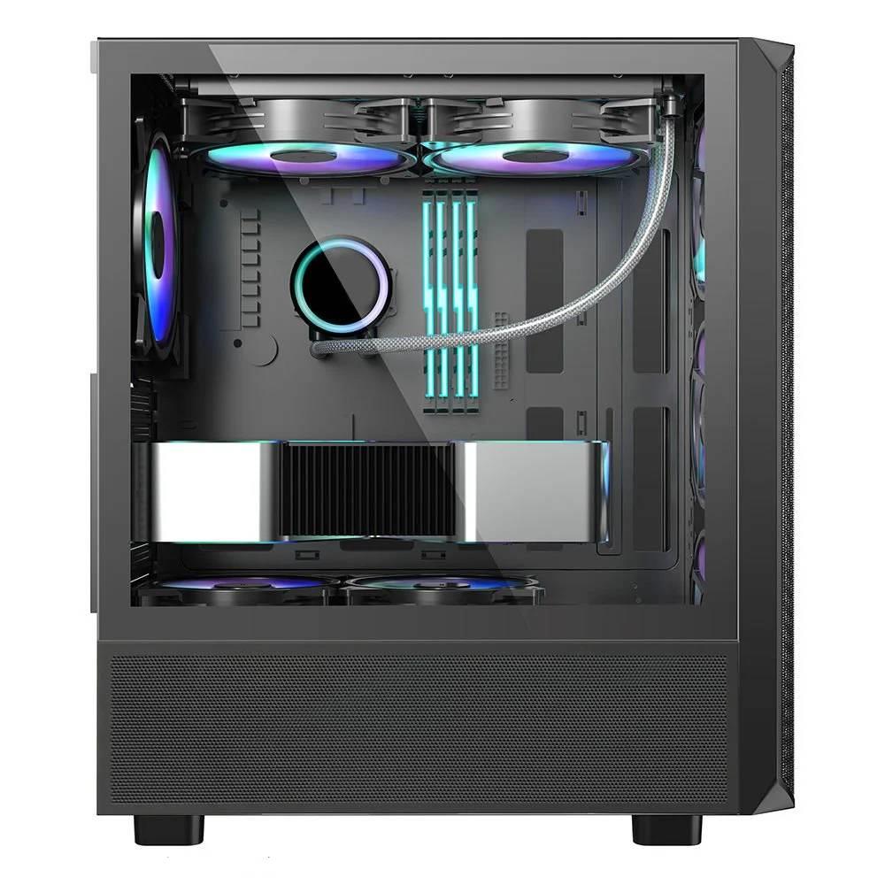 PowerBoost PB-P3602BB 850W 80+ Bronze USB 3.0 Tempered Glass Mesh ARGB Fanlı ATX Gaming Kasa