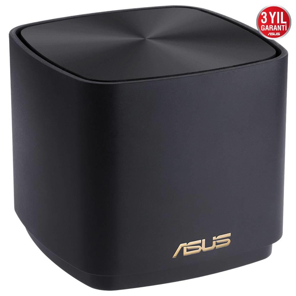 ASUS ZenWifi Mini XD4 WIFI6 DualBand Gaming Ai Mesh AiProtection VPN Siyah Kablosuz Ağ Dağıtım Mesh Sistemi Üçlü Paket