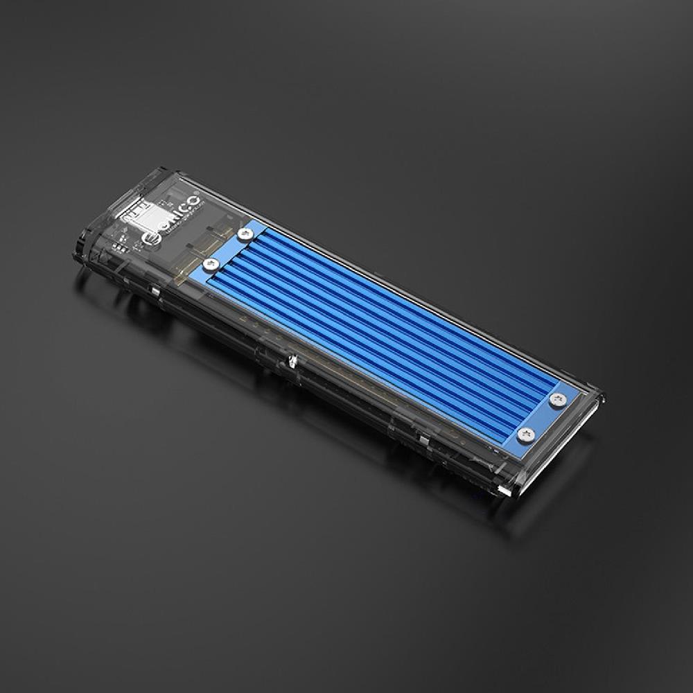 Orico USB3.1 Gen2 Type-C 10Gbps M.2 NVMe SSD Disk Kutusu Mavi