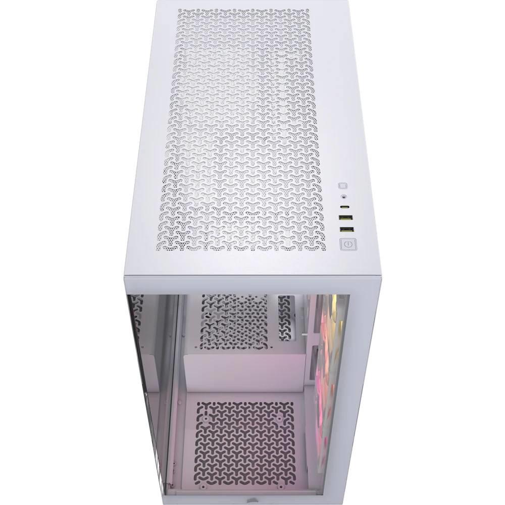 CORSAIR iCUE LINK 3500X RGB Tempered Glass USB 3.2 Type-C Beyaz Mid Tower ATX Kasa