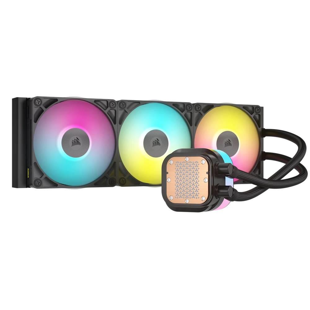 CORSAIR iCUE LINK TITAN 360 RX RGB AIO 360mm Siyah İşlemci Sıvı Soğutucu