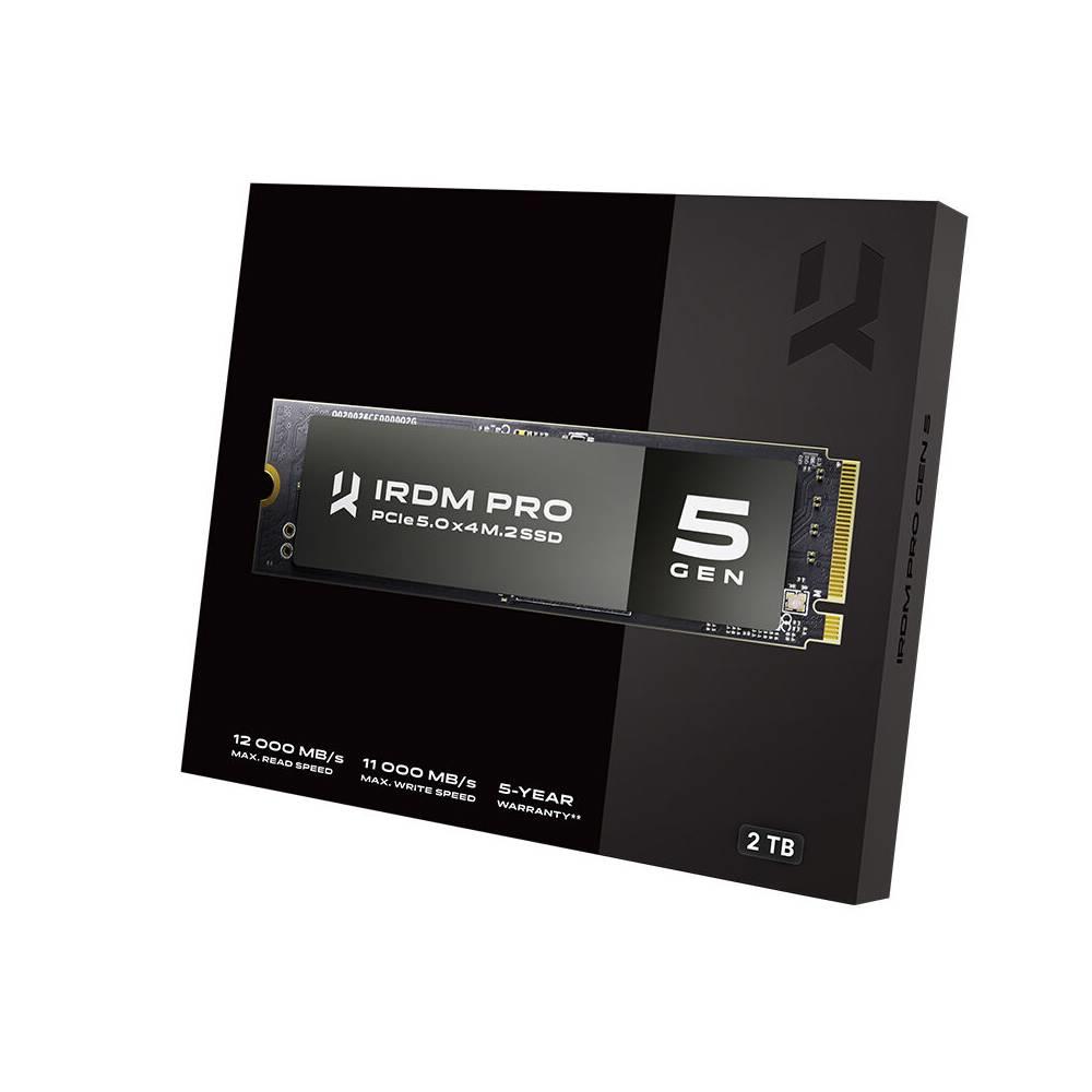 GOODRAM 2TB IRDM PRO PCIe Gen5 M.2 2280 SSD 12000MB Okuma / 11000MB Yazma