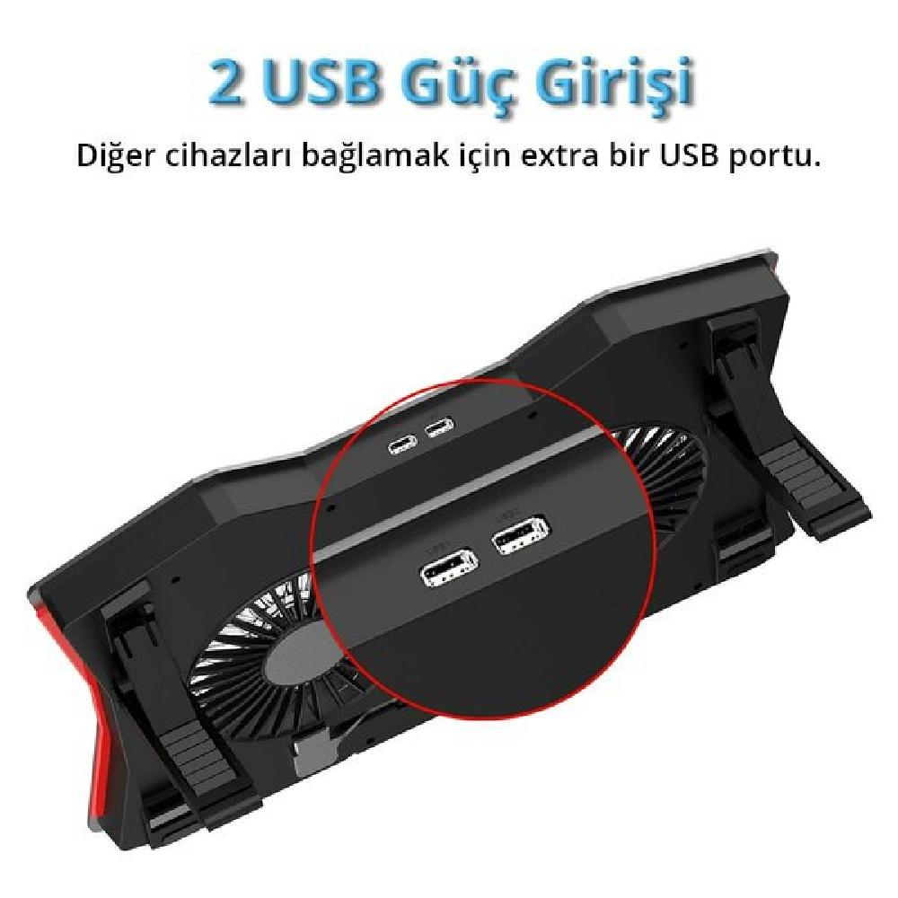 Juo GT RGB Gaming Notebook Soğutucu