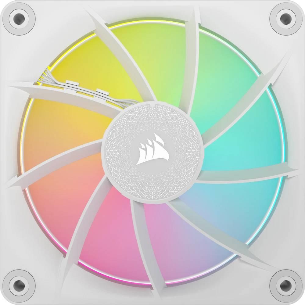 CORSAIR iCUE LINK LX120 RGB 120mm PWM Beyaz Tekli Kasa Fanı
