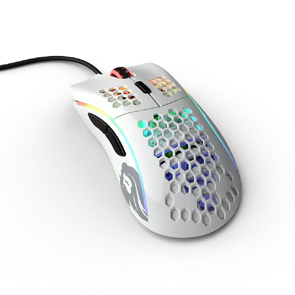Glorious Model D Kablolu Parlak Beyaz Gaming Mouse
