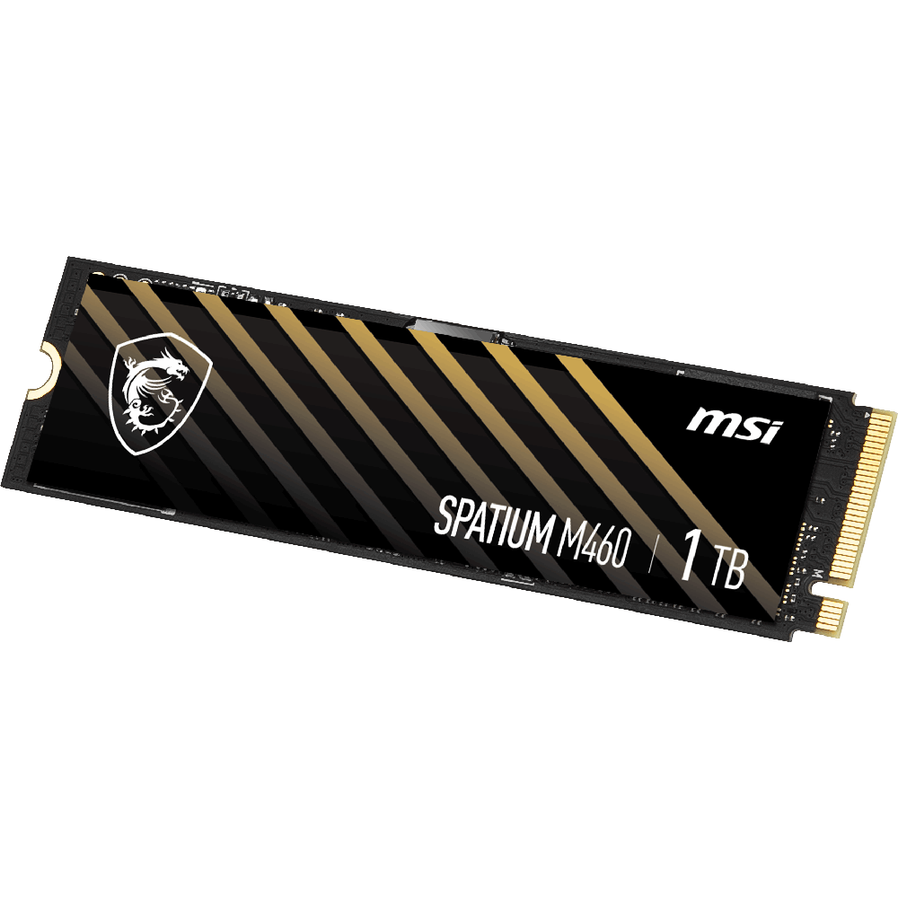 MSI 1TB SPATIUM M460 Gen4x4 M.2 2280 SSD 5000MB Okuma / 4500MB Yazma